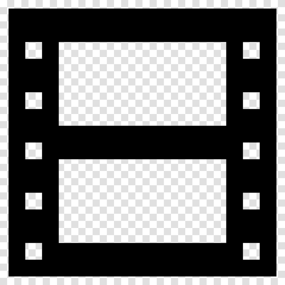 Film Roll Icon Free Download, Stencil, Lighting, Rug, Silhouette Transparent Png