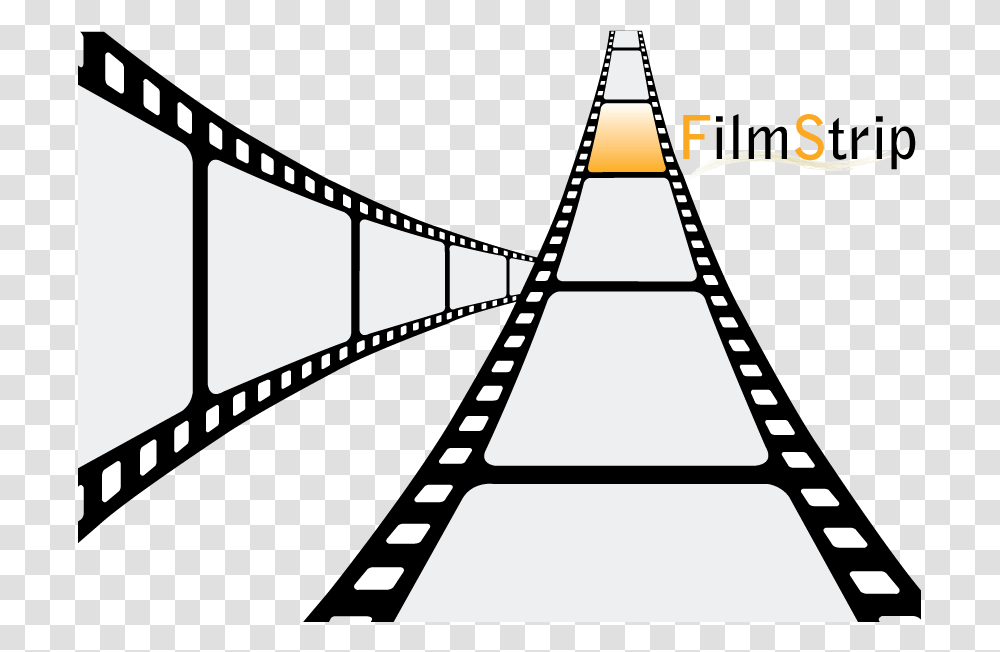 Film Strip Vector, Path, Road, Triangle, Staircase Transparent Png