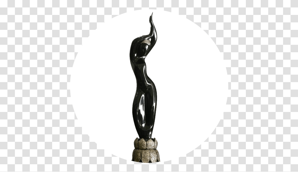 Filmfare Award Black Lady, Lamp, Sculpture, Statue Transparent Png