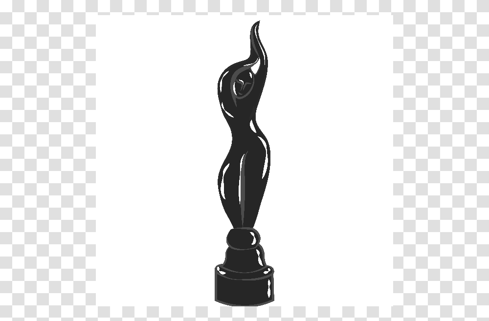 Filmfare Awards Lady, Sculpture, Statue, Trophy Transparent Png