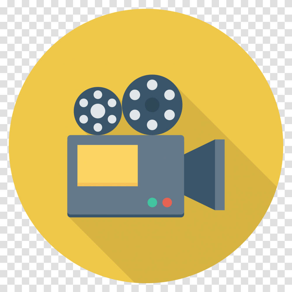 Filmmaking Cinematography Movie Camera Film Camera Icon, Machine Transparent Png