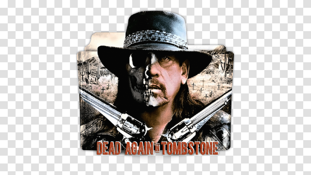 Films And Stars Shine In Dvd Christmas Gifts Latinheat Dead Again In Tombstone 2017, Clothing, Apparel, Hat, Person Transparent Png
