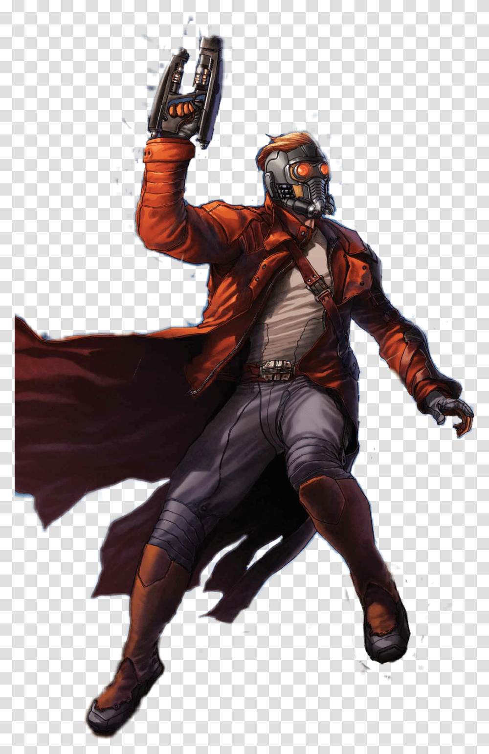 Films Guardiansofthegalaxy Red Mask Man Star Lord Comic Look, Helmet, Person, Human Transparent Png