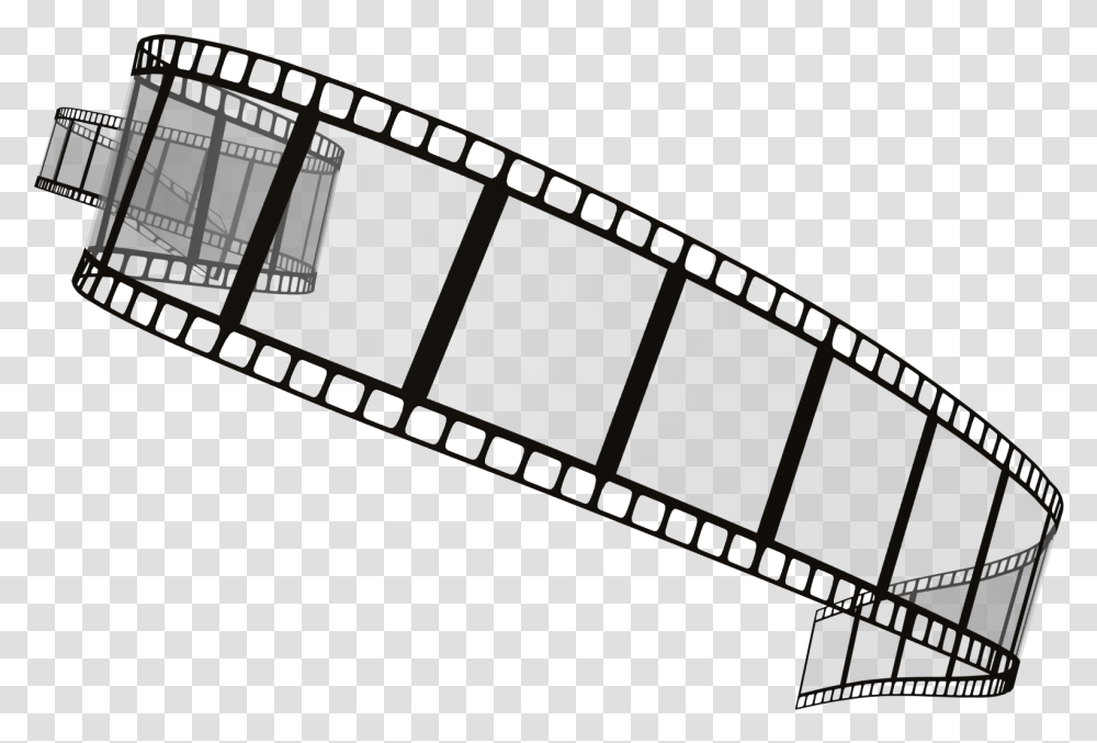 Filmstrip Animation Film Frame Clip Art Film Strip Frame, Building, Architecture, Arched, Bridge Transparent Png