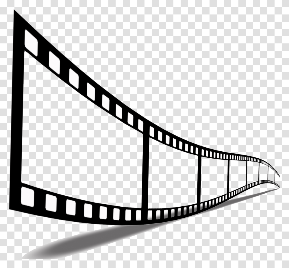 Filmstrip Download Image Film Strtip, Bridge, Building, Metropolis, City Transparent Png