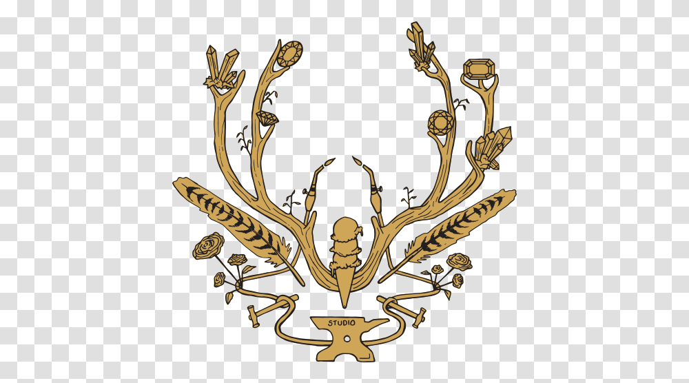 Filomena Demarco Jewelry Art, Antler, Emblem, Symbol, Crown Transparent Png