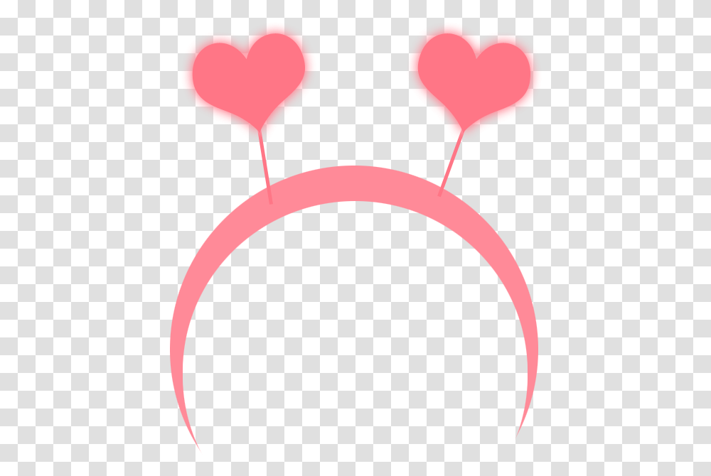 Filter Headband And Hearts Image Heart Headband, Balloon, Rattle Transparent Png