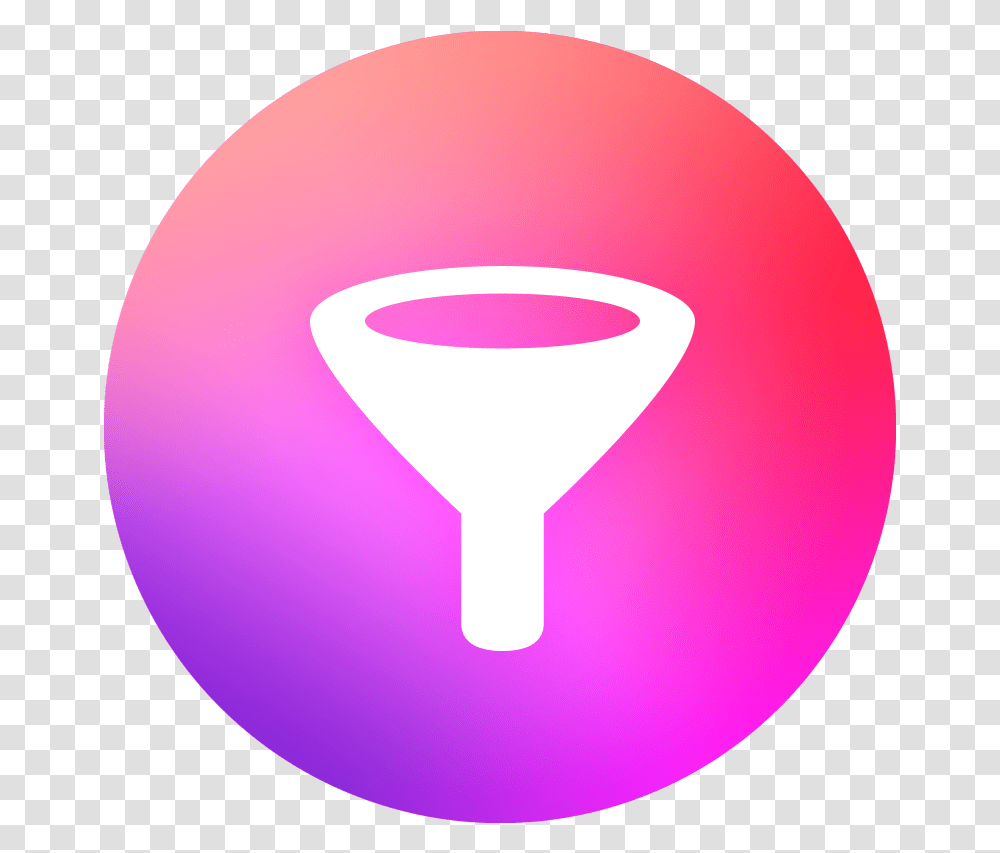 Filter Icon For Android, Light, Balloon, Neon Transparent Png