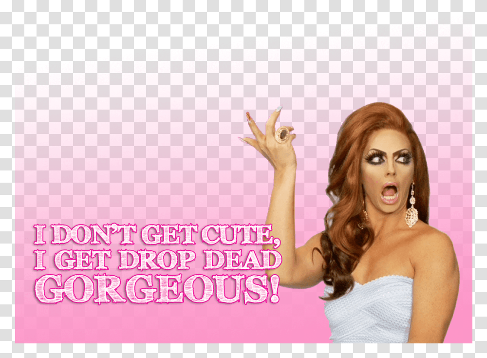 Filteralyssa Edwards From Rupaul's Drag Race Filter Cute Alyssa Edwards Quotes, Person, Female, Girl Transparent Png