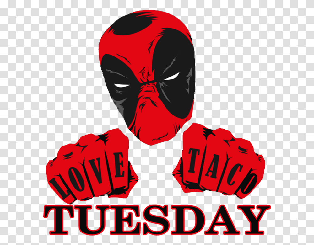 Filterfilter Deadpool Loves Tacos Today I Am, Helmet, Person Transparent Png