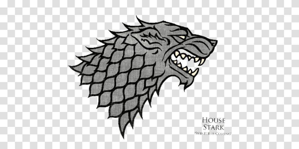 Filterfilter House Stark Game Of Thrones Logo, Statue, Sculpture, Art, Ornament Transparent Png