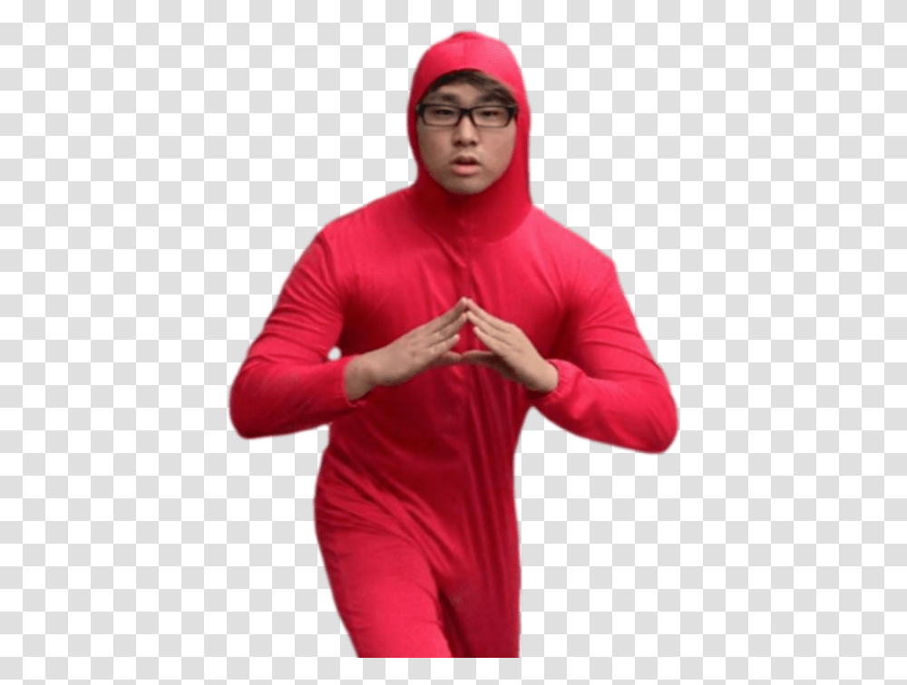 Filthy Frank Red Dick Pink Guy, Apparel, Sleeve, Long Sleeve Transparent Png