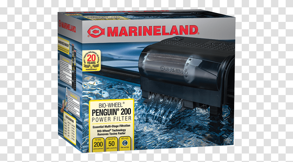 Filtro Marineland Penguin, Machine, Car, Paper, Water Transparent Png