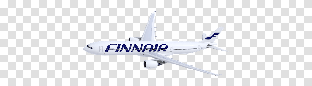 Fin Airbus A330 Without Background High Finnair New Livery, Airplane, Aircraft, Vehicle, Transportation Transparent Png