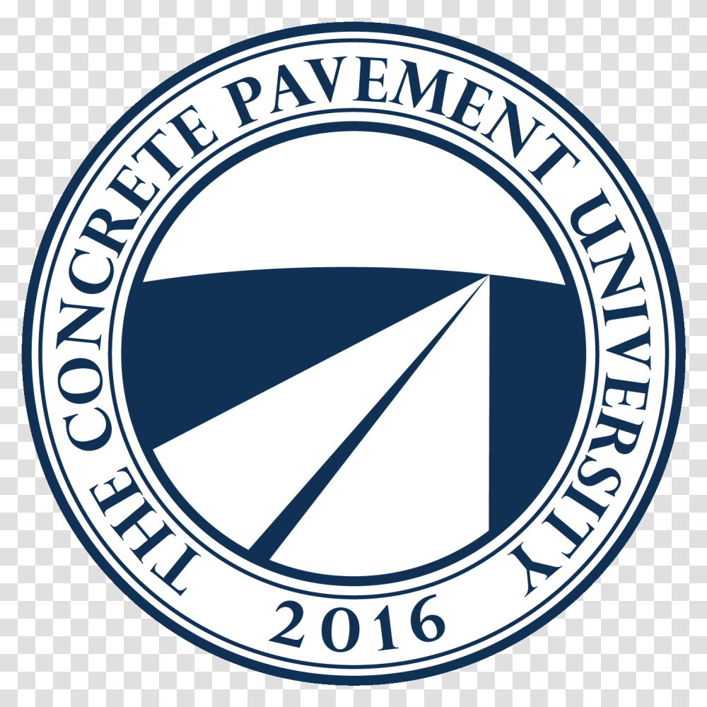 Final Concrete Pavement University Logo Rgb 2016 Circle, Trademark, Emblem, Tape Transparent Png