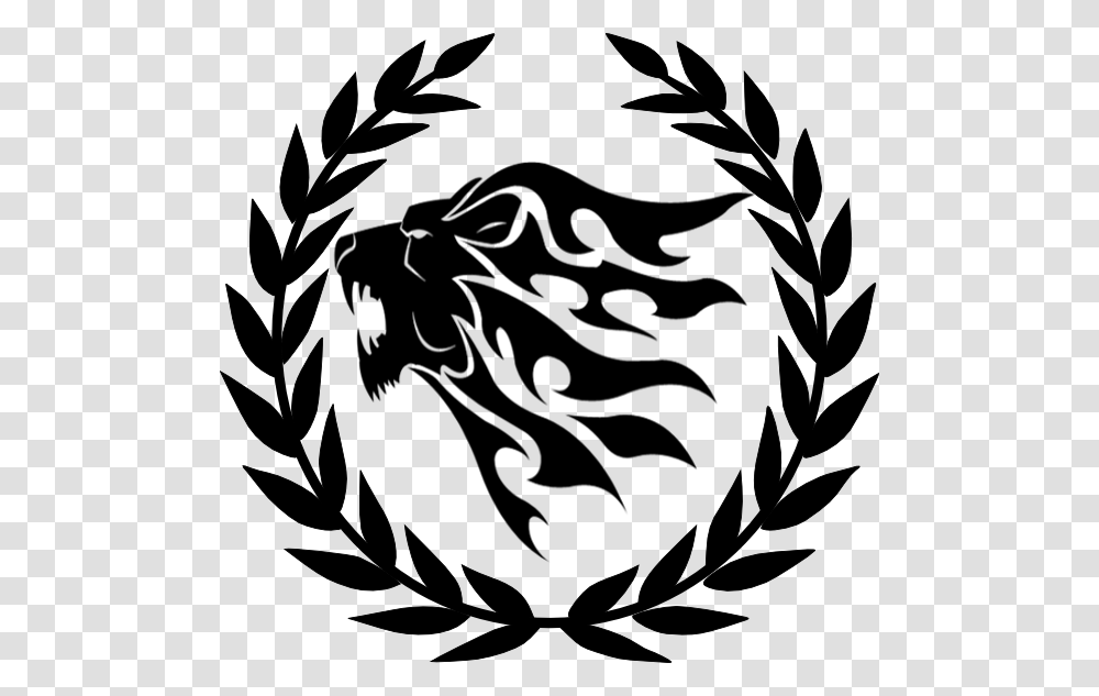 Final Copy Of Logo Laurel Wreath, Stencil, Emblem Transparent Png