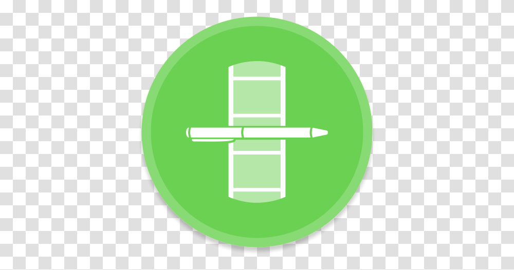Final Draft Pen Free Icon Of Button Circle, Symbol, Logo, Text, First Aid Transparent Png