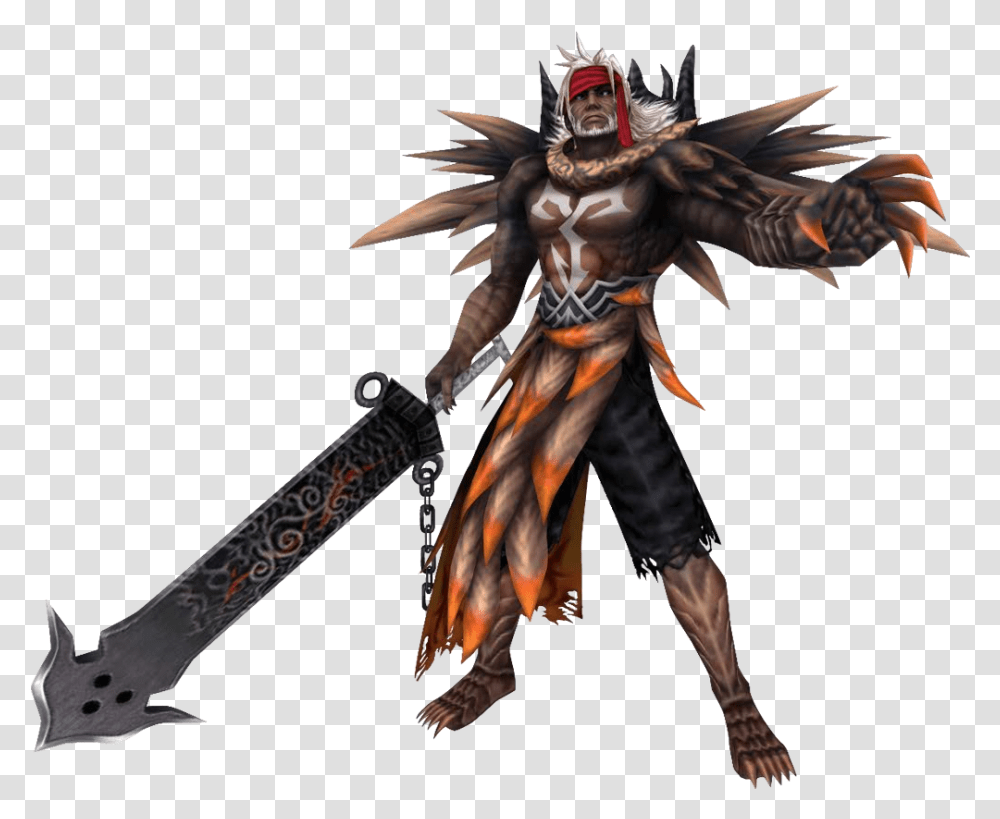 Final Fantasy 10 Jecht Sword, Person, Human, Knight, Weapon Transparent Png