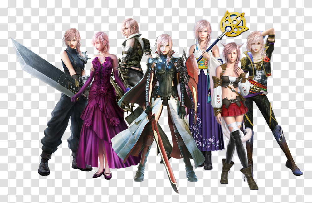 Final Fantasy 13 Lightning Returns, Costume, Person, Dance Pose Transparent Png