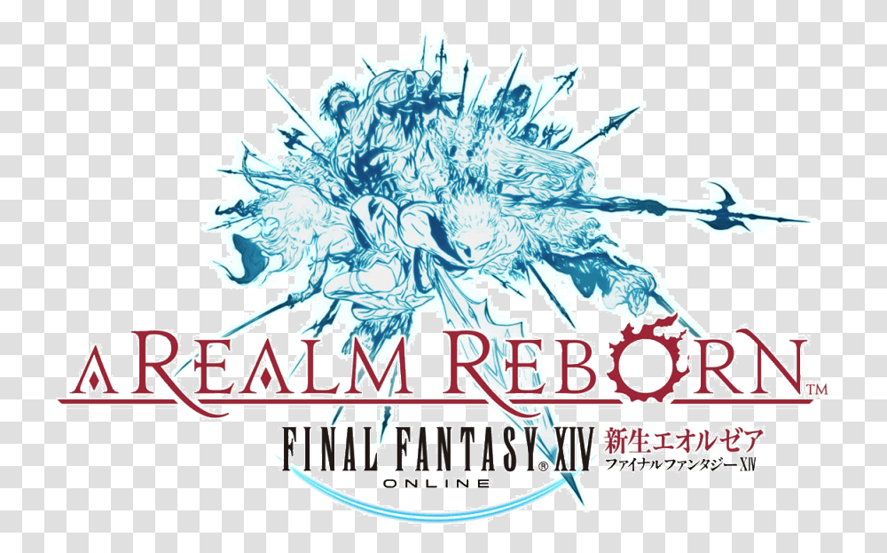 Final Fantasy 14 Logo, Poster Transparent Png