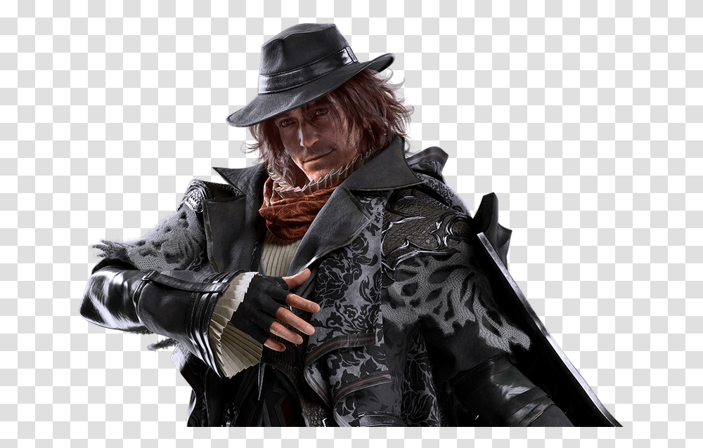Final Fantasy 15 Ardyn, Hat, Person, Coat Transparent Png