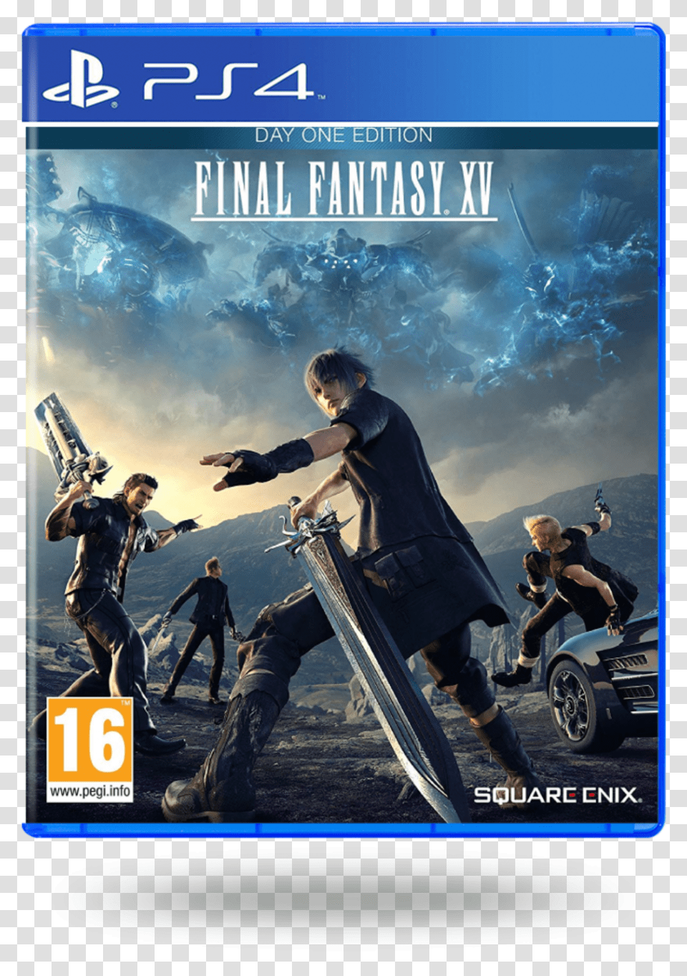 Final Fantasy 15, Person, Human, Motorcycle, Vehicle Transparent Png