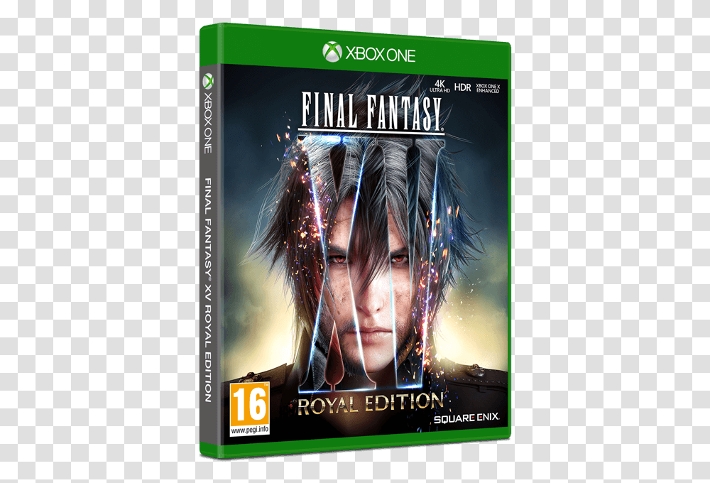 Final Fantasy 15 Royal Edition Xbox One, Poster, Advertisement, Person, Human Transparent Png