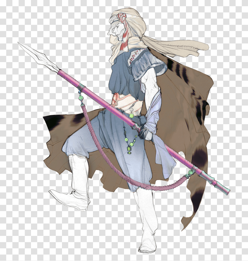 Final Fantasy 4 The After Years Kain, Person, Human, Weapon, Weaponry Transparent Png