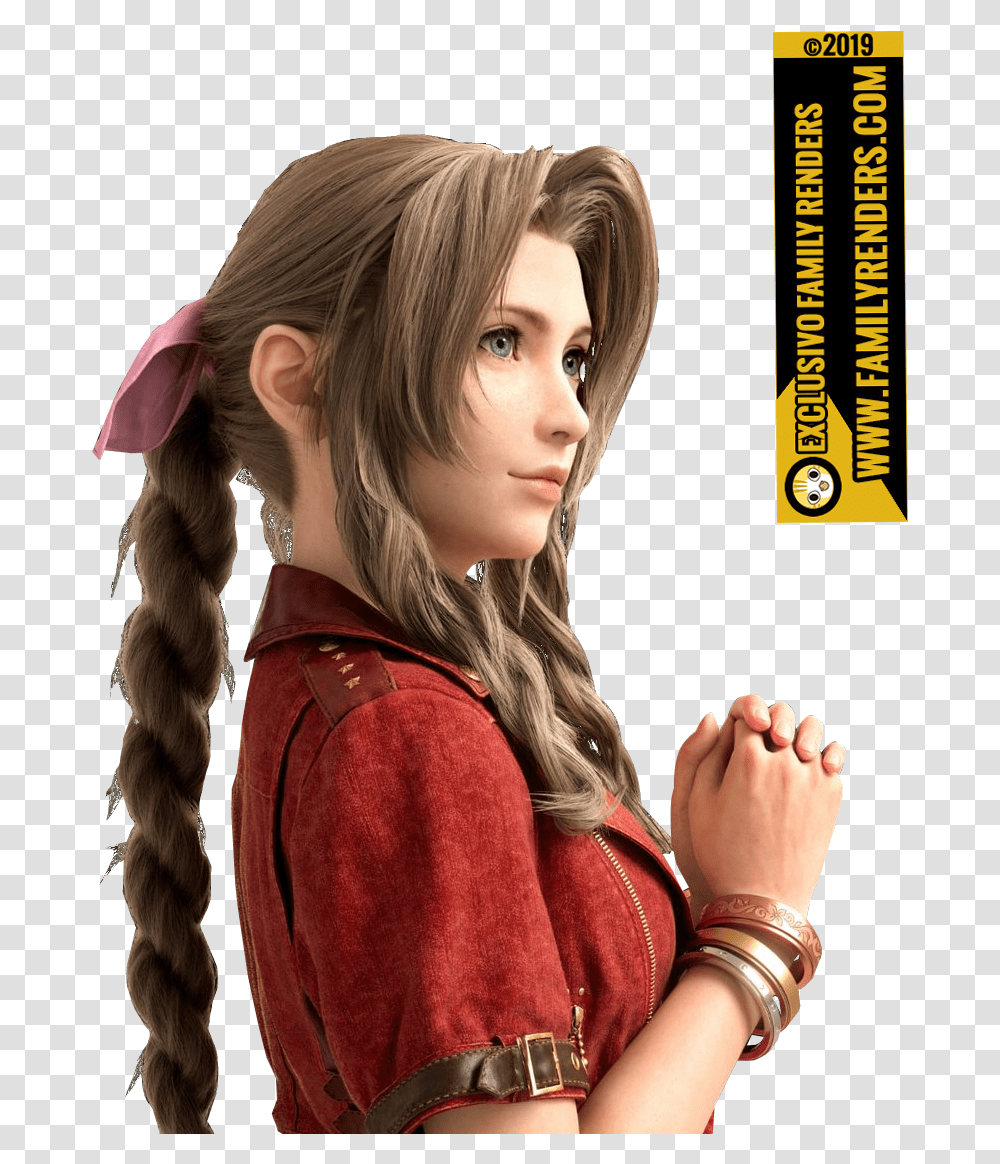 Final Fantasy 7 Aerith, Hair, Person, Human, Accessories Transparent Png