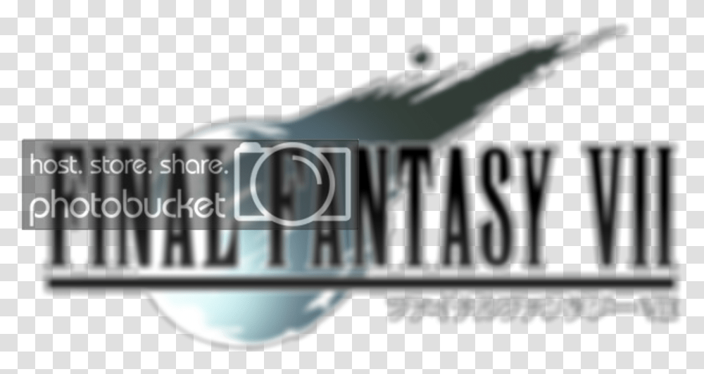 Final Fantasy 7 Logo Car, Word, Alphabet Transparent Png