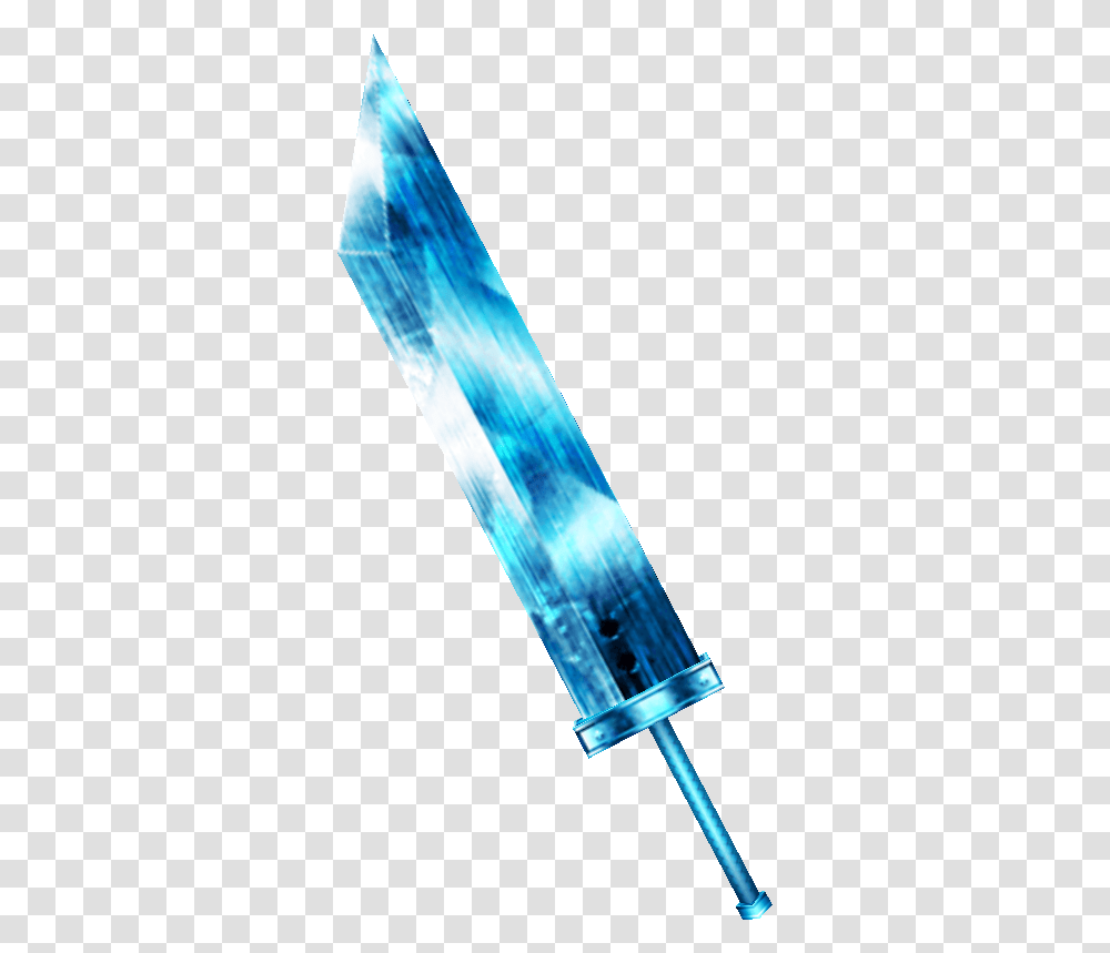Final Fantasy Blue Sword Final Fantasy Blue Sword, Blade, Weapon, Weaponry, Crystal Transparent Png