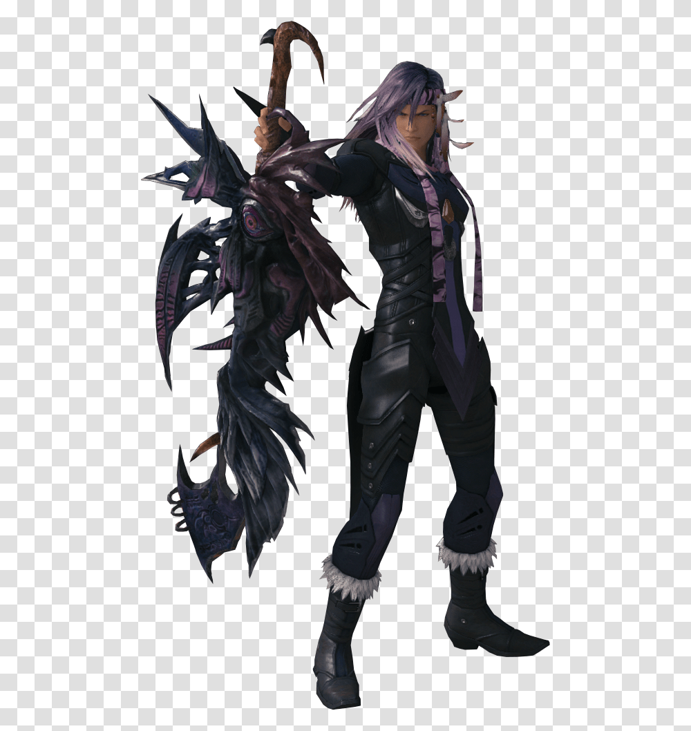 Final Fantasy Caius, Person, Human, Bird, Animal Transparent Png