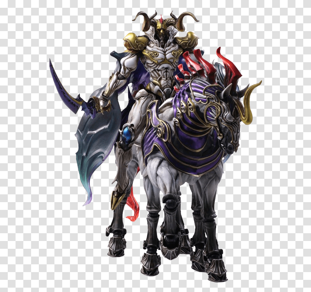 Final Fantasy Dissidia Odin, Person, Horse, Mammal, Animal Transparent Png