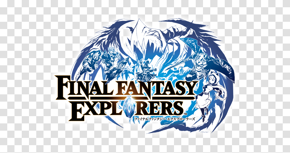 Final Fantasy Explorers Light Demo Final Fantasy Explorers Logo, Ice, Outdoors, Nature, Zebra Transparent Png