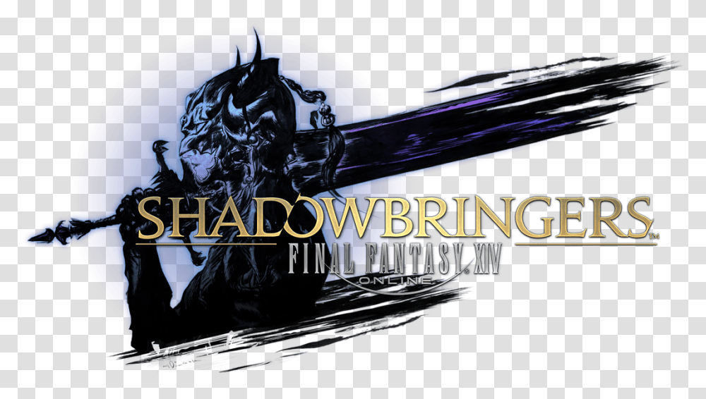 Final Fantasy Ffxiv Shadowbringers Logo, Batman, Ninja Transparent Png