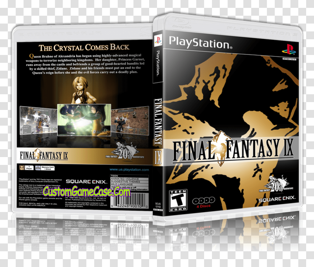 Final Fantasy Ix Sony Playstation 1 Psx Ps1 R Types, Poster, Advertisement, Flyer, Paper Transparent Png