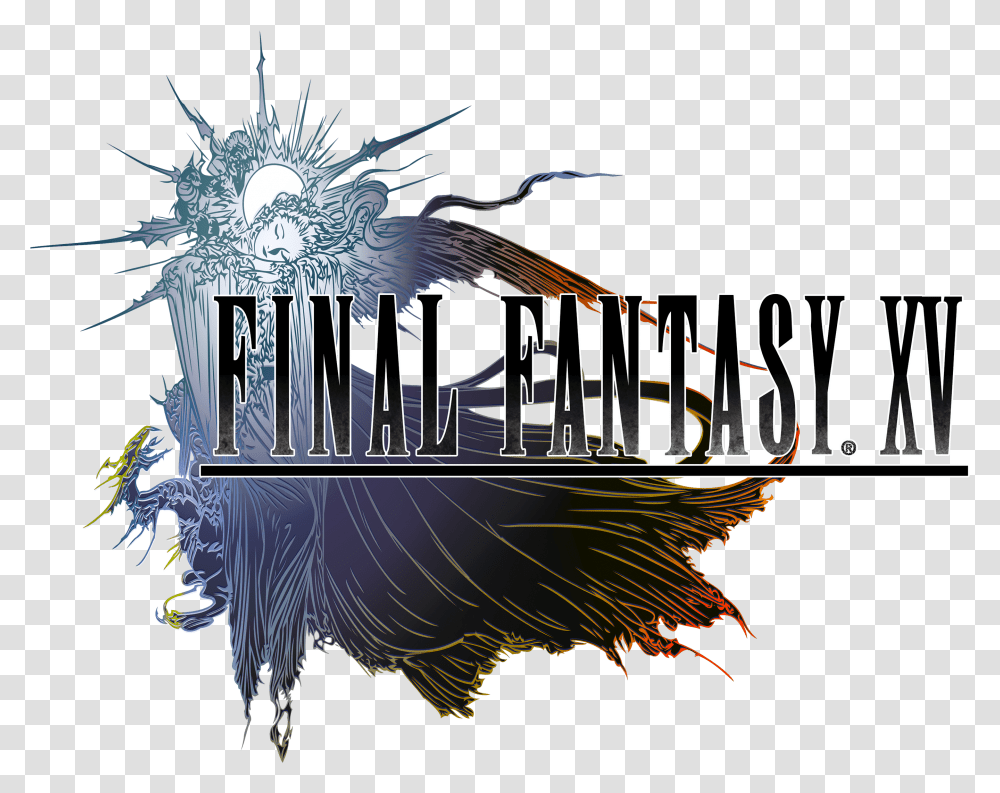 Final Fantasy Logo Logo Final Fantasy Xv Transparent Png