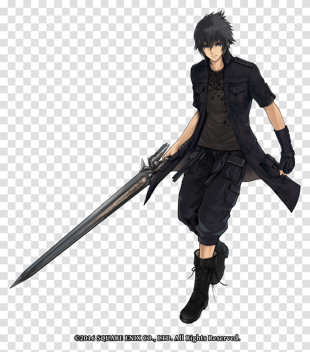 Final Fantasy Noctis Weapons, Person, Human, Ninja, Weaponry Transparent Png