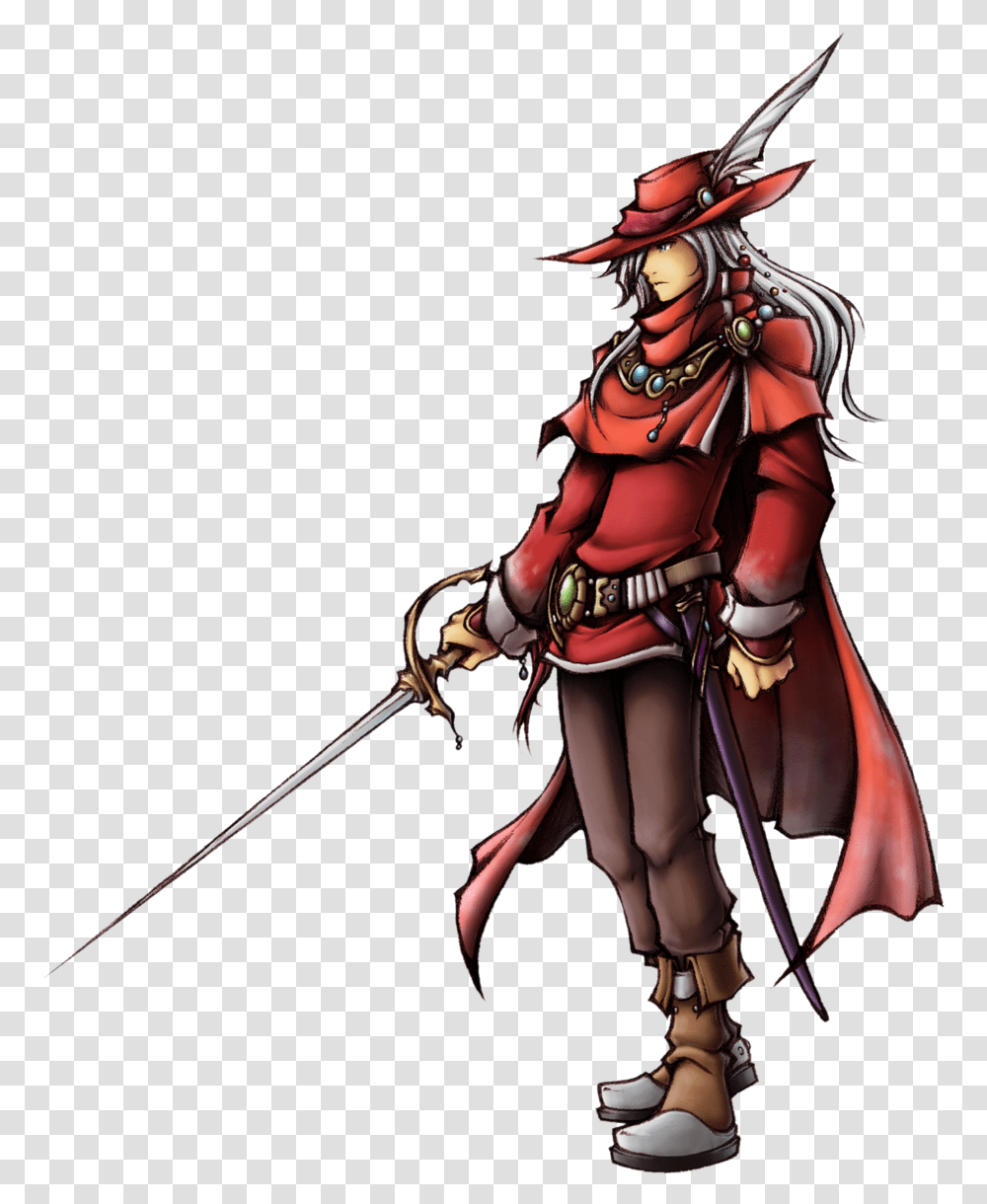 Final Fantasy Red Wizard, Person, Human, Duel, Costume Transparent Png