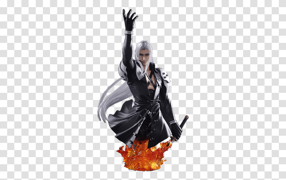 Final Fantasy Sephiroth Anime, Costume, Person, Female Transparent Png