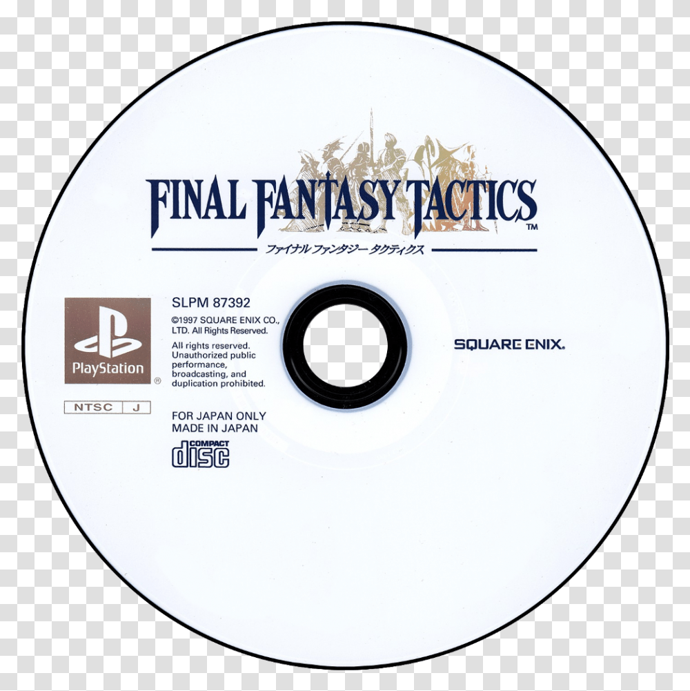 Final Fantasy Tactics Details Launchbox Games Database Final Fantasy Tactics Disc, Disk Transparent Png