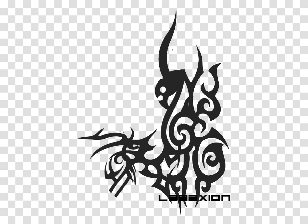 Final Fantasy Tattoo Designs, Dragon, Stencil, Statue, Sculpture Transparent Png