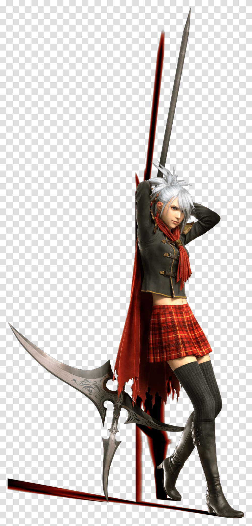 Final Fantasy Type 0 Hd Wear, Costume, Skirt, Female Transparent Png