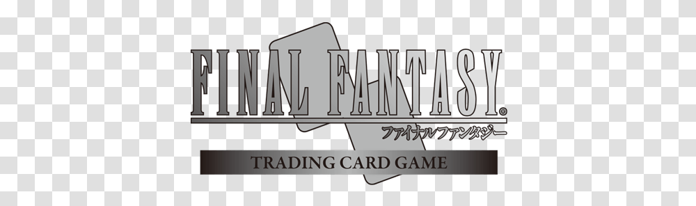 Final Fantasy - Trading Card Game Final Fantasy Trading Card Game Logo, Word, Book, Novel Transparent Png