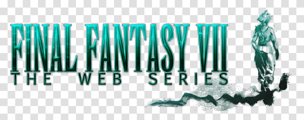 Final Fantasy Vii Jako Fanowski Serial Final Fantasy Calligraphy, Light, Neon, Alphabet Transparent Png