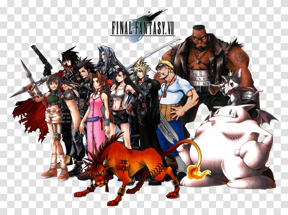 Final Fantasy Vii Original Art, Person, Human, Costume, Comics Transparent Png