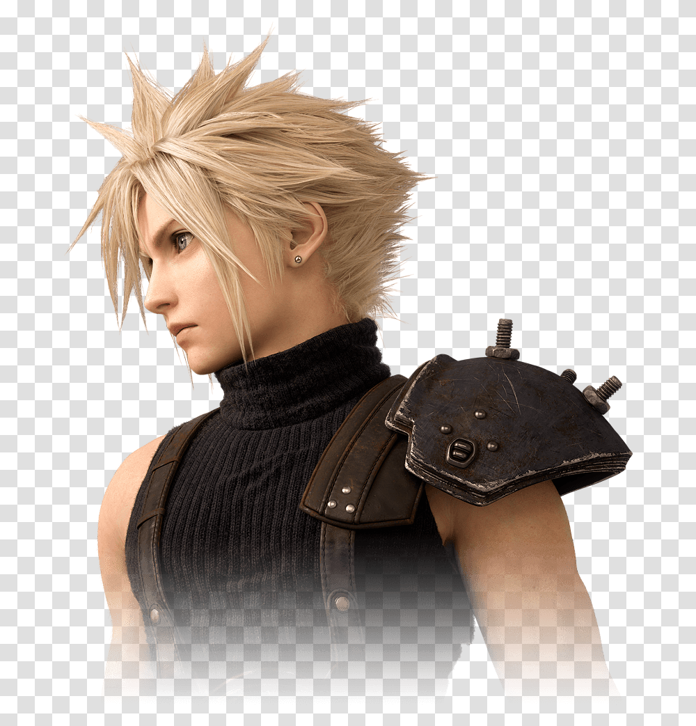 Final Fantasy Vii Remake Final Fantasy Vii Remake Cover, Clothing, Apparel, Person, Human Transparent Png