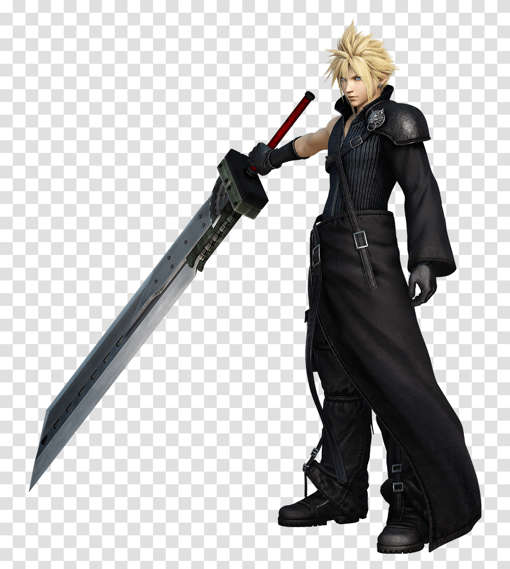 Final Fantasy Wiki Dissidia Final Fantasy Nt Cloud, Person, Human, Sword, Blade Transparent Png