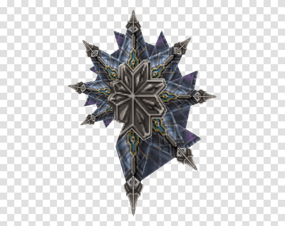 Final Fantasy Wiki Spiked Shield Fantasy Art, Star Symbol, Cross, Emblem Transparent Png