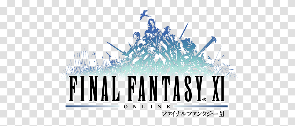 Final Fantasy Xi Logo, Poster, Advertisement Transparent Png